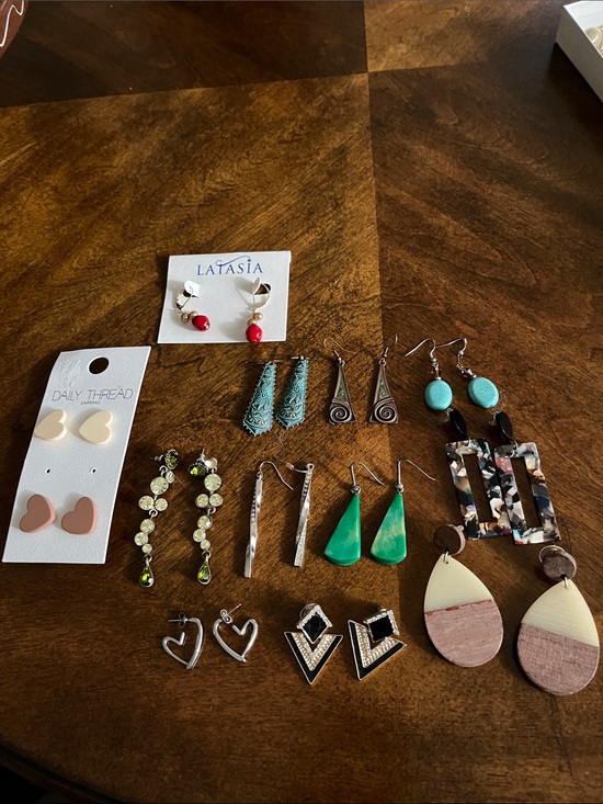 Jewelry - Assorted earring lot. Pierced